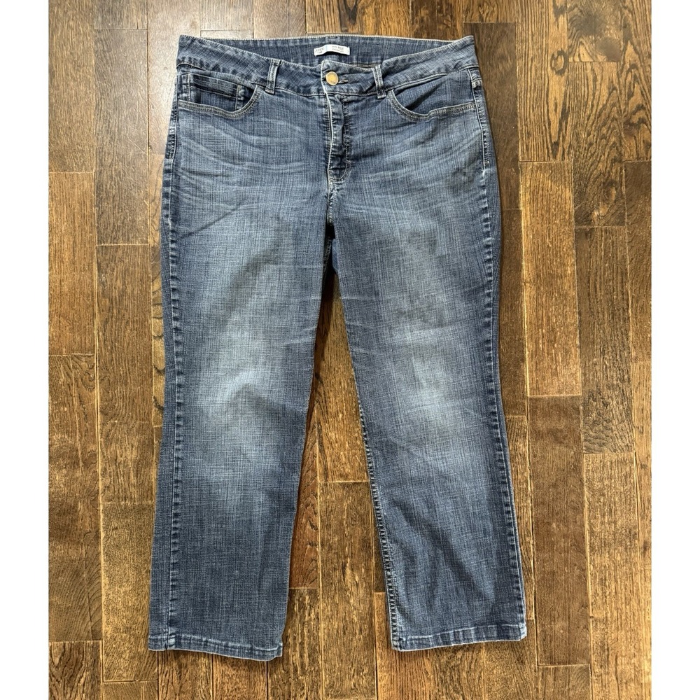 Lee Riders Jeans Women's Size W36xL25 Mid Rise Straight Leg Blue Stretch